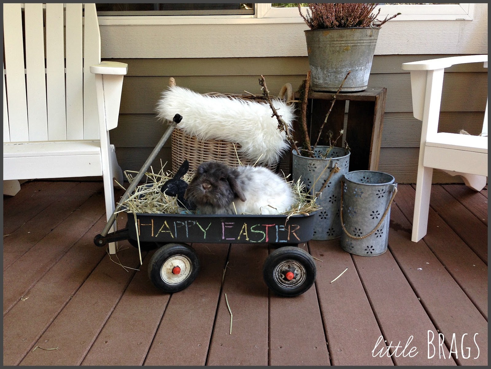 Little Brags Ohhhhh, Why Must I Take Down The Easter Decor