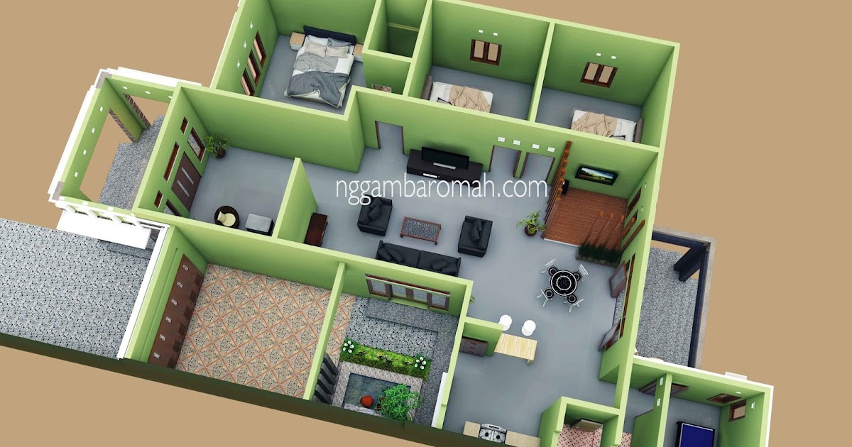 denah rumah leter l 3 kamar tidur denah rumah leter l 3 kamar tidur
