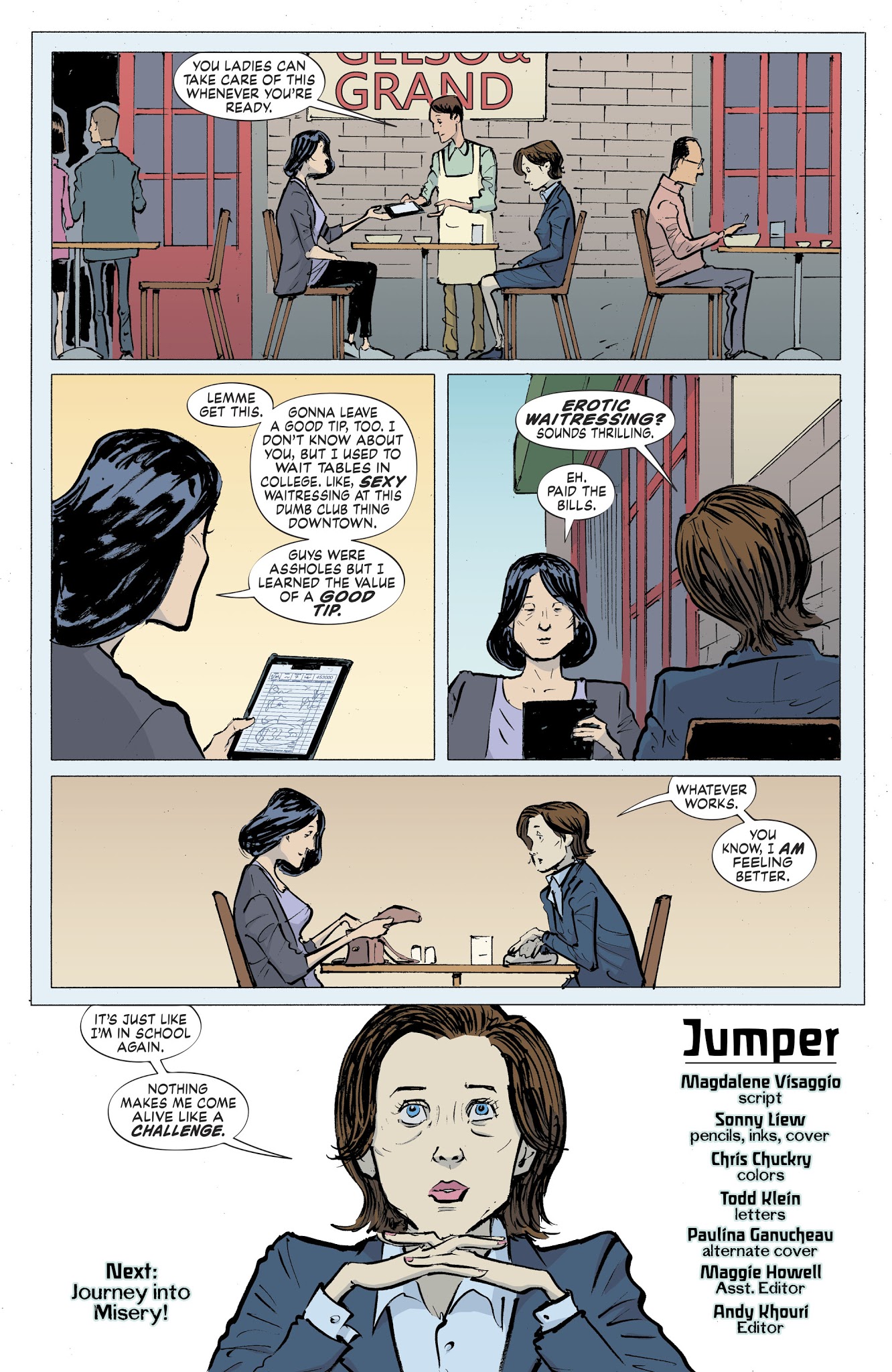 Read online Eternity Girl comic -  Issue #1 - 25