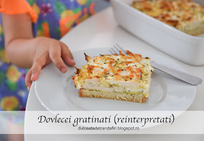 Dovlecei gratinati (reinterpretati)