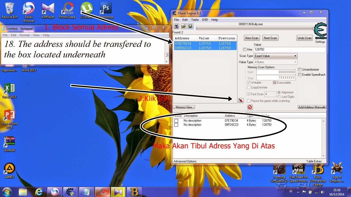 Cara Cheat Game Bully Scholarship Edition Pc