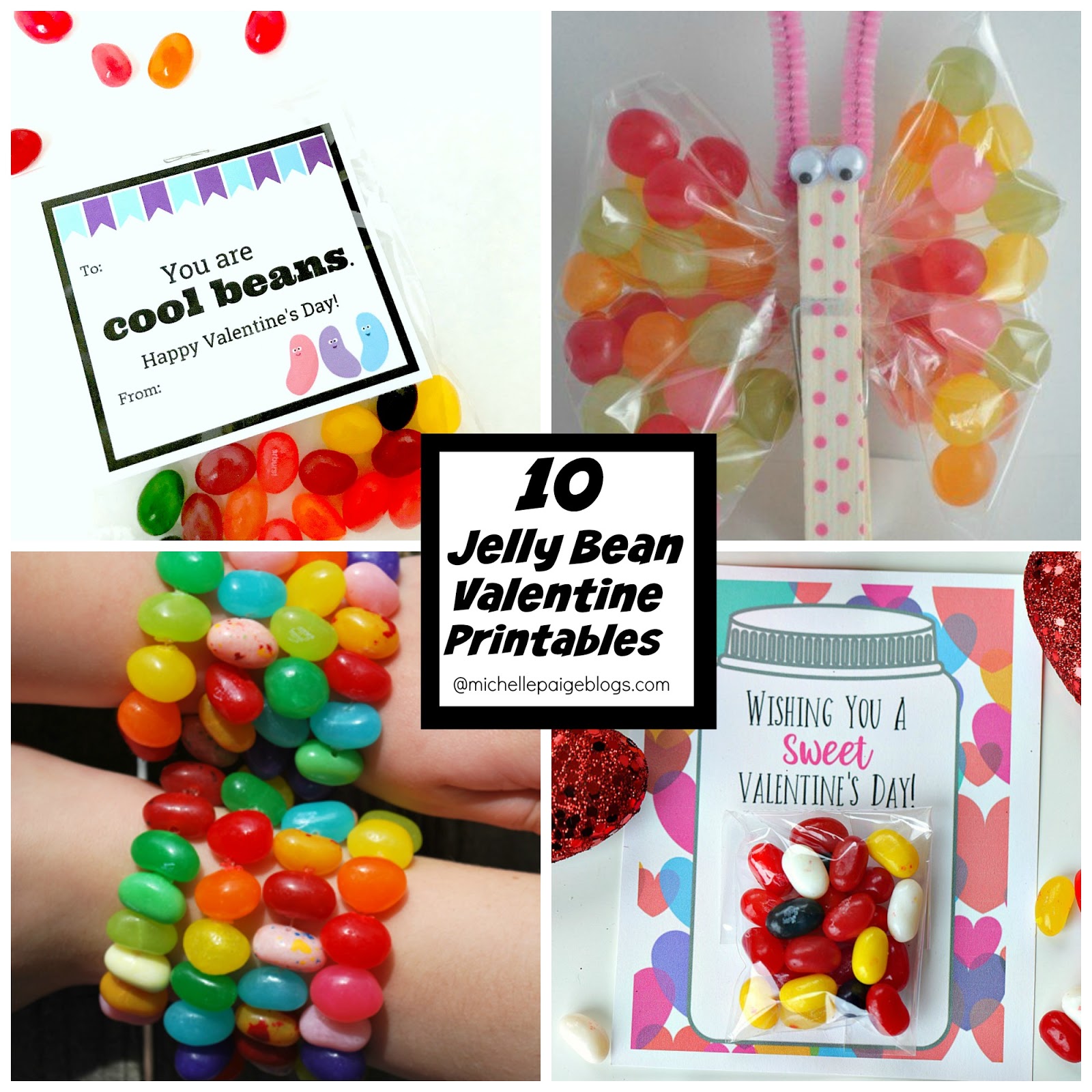 michelle paige blogs: 10 Jelly Bean Valentine Printables