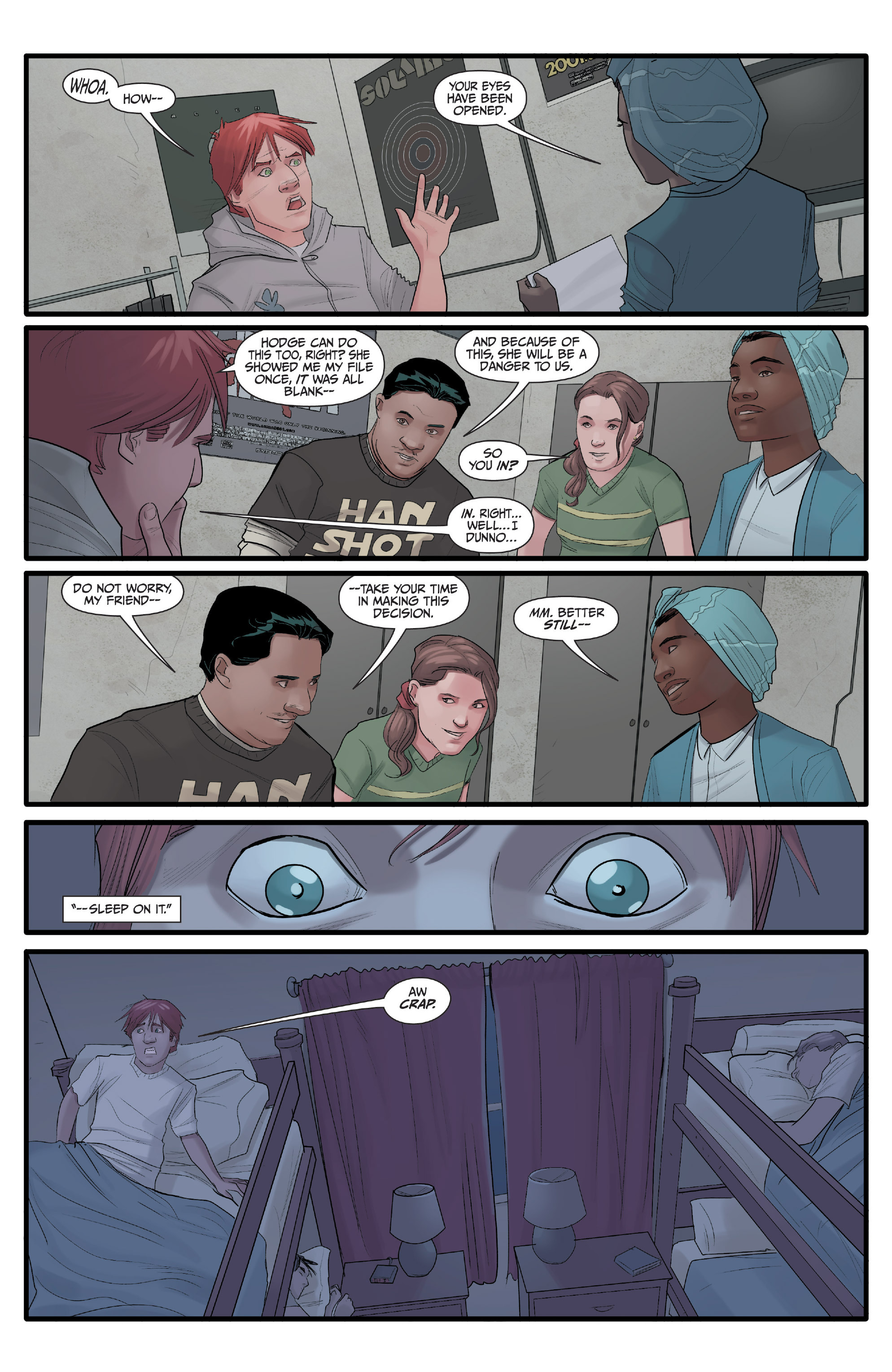 Read online Morning Glories comic -  Issue # _TPB 6 - 55