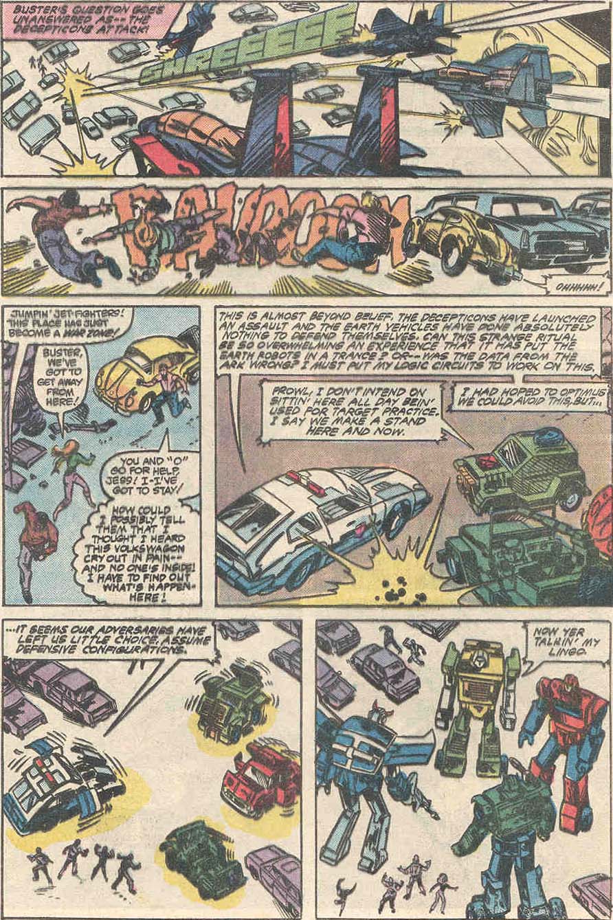 Read online The Transformers (1984) comic -  Issue #1 - 22