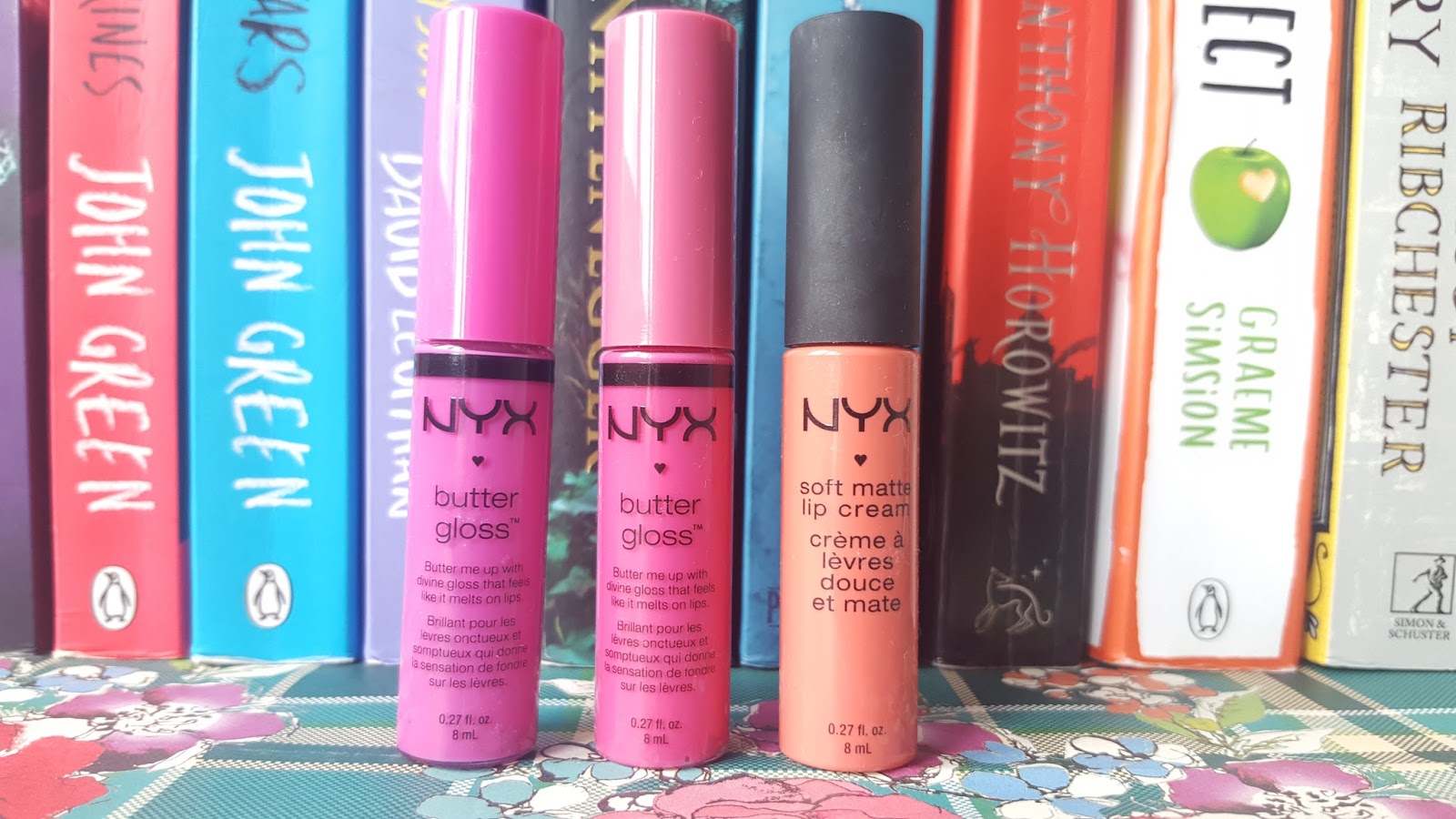My NYX Butter Gloss & Matte Cream Collection The Beautiful Bluebird