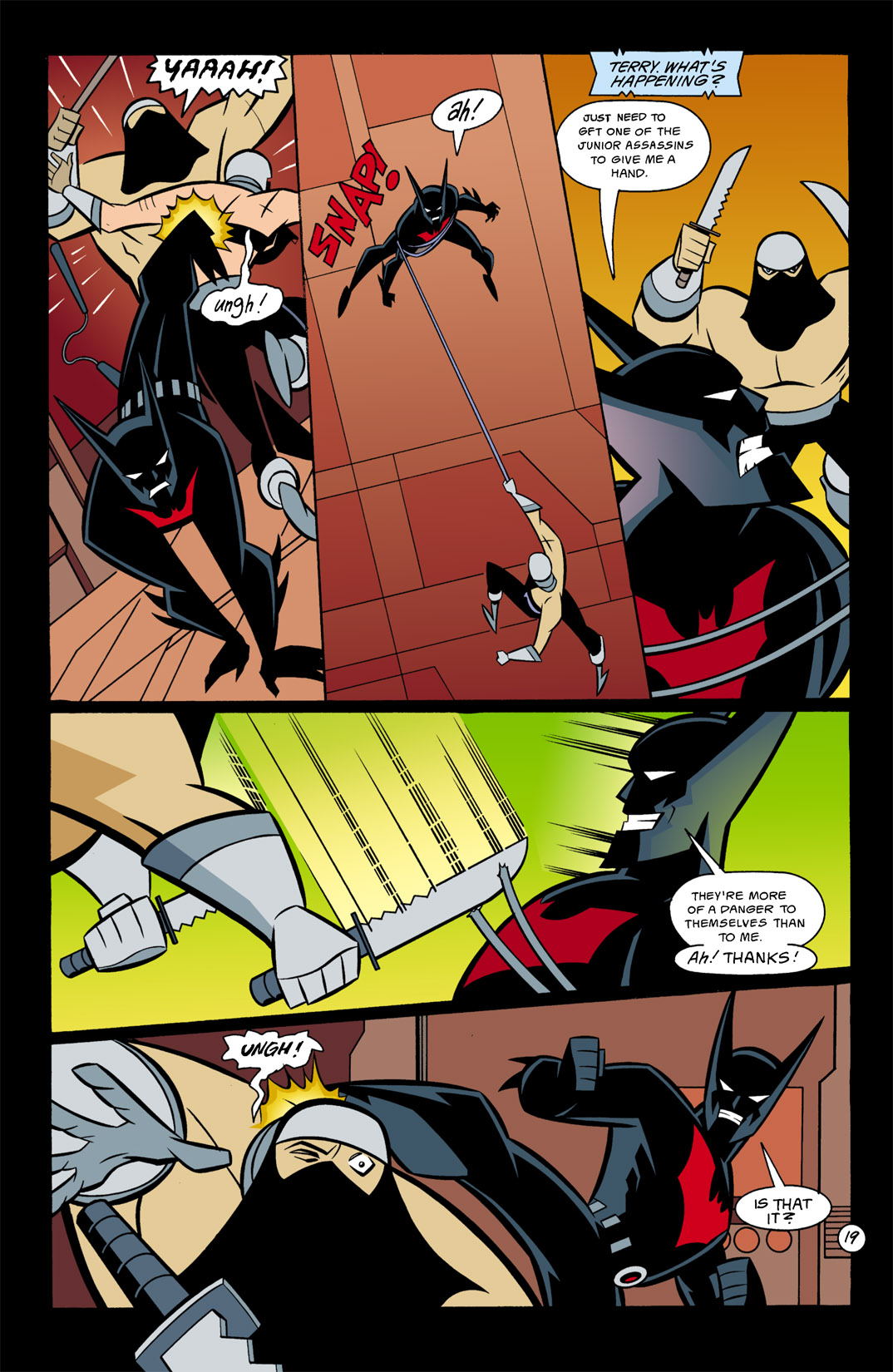 Read online Batman Beyond [II] comic -  Issue #9 - 20