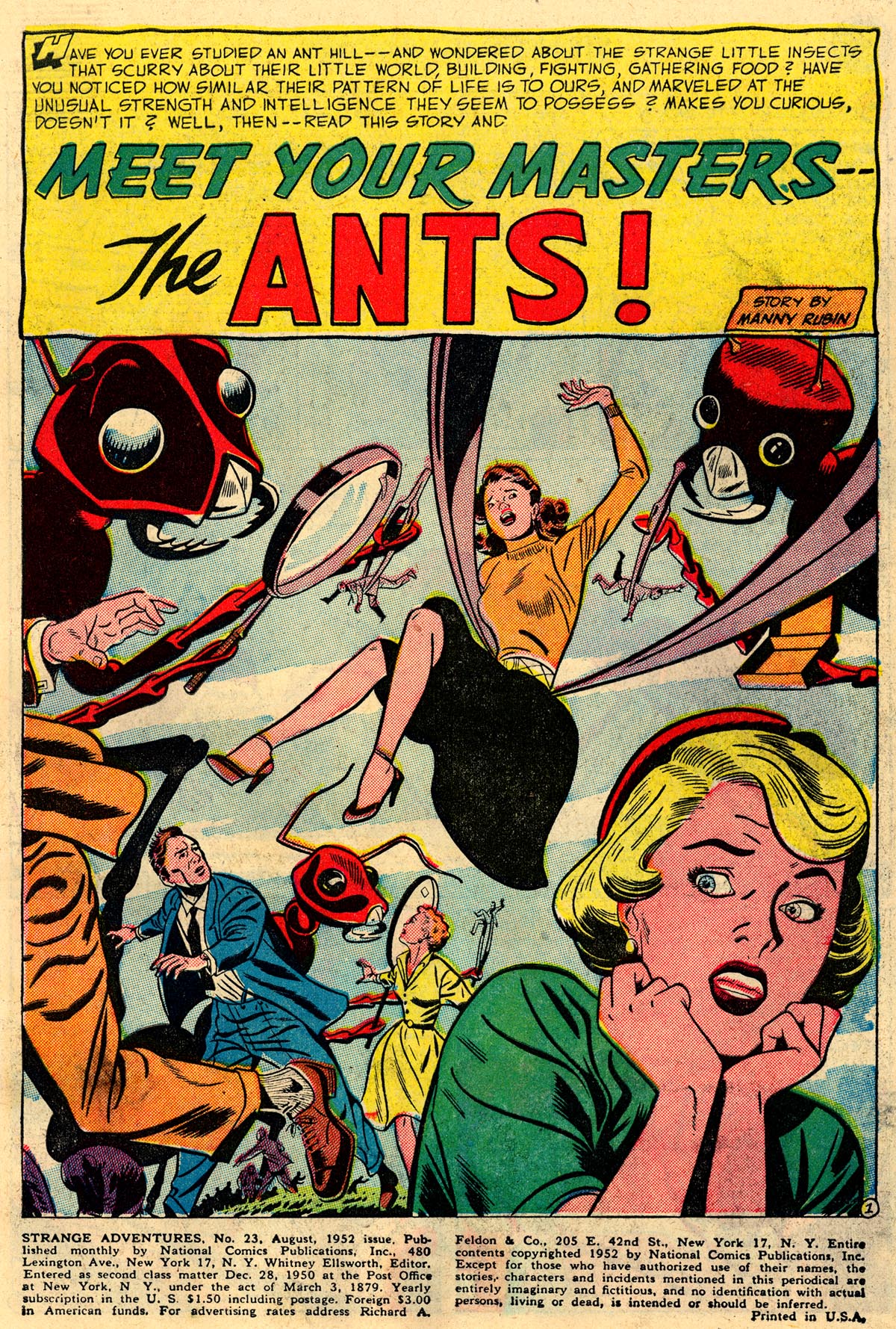 Read online Strange Adventures (1950) comic -  Issue #23 - 3