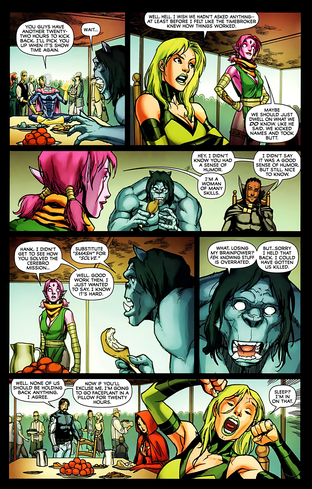 Read online Exiles (2009) comic -  Issue #6 - 15