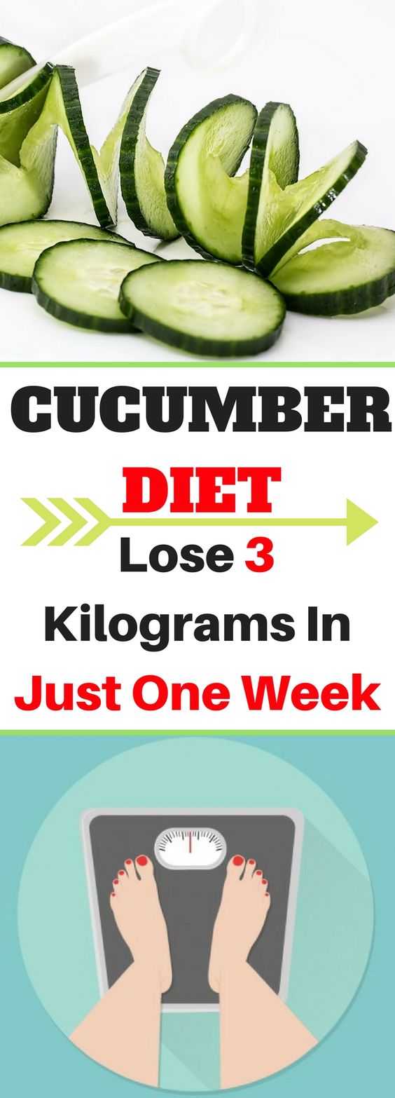 Cucumber Diet – Lose 3 Kilograms In Just One Week - HEALTH CAPLET