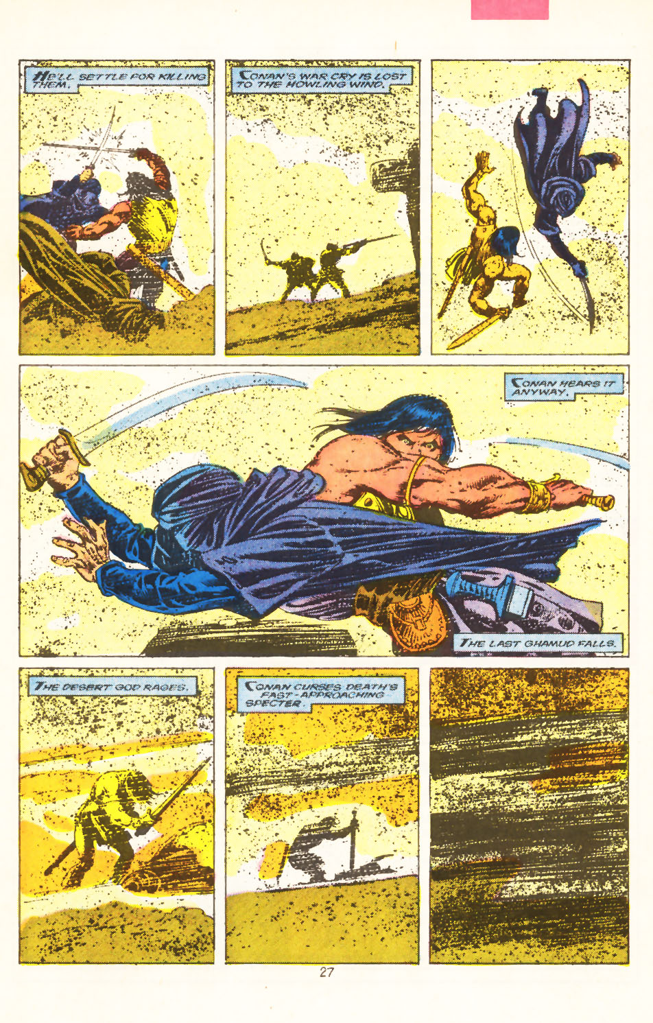 Read online Conan the Barbarian (1970) comic -  Issue #211 - 21