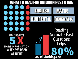 Unilorin post utme what to read for unilorin post utme