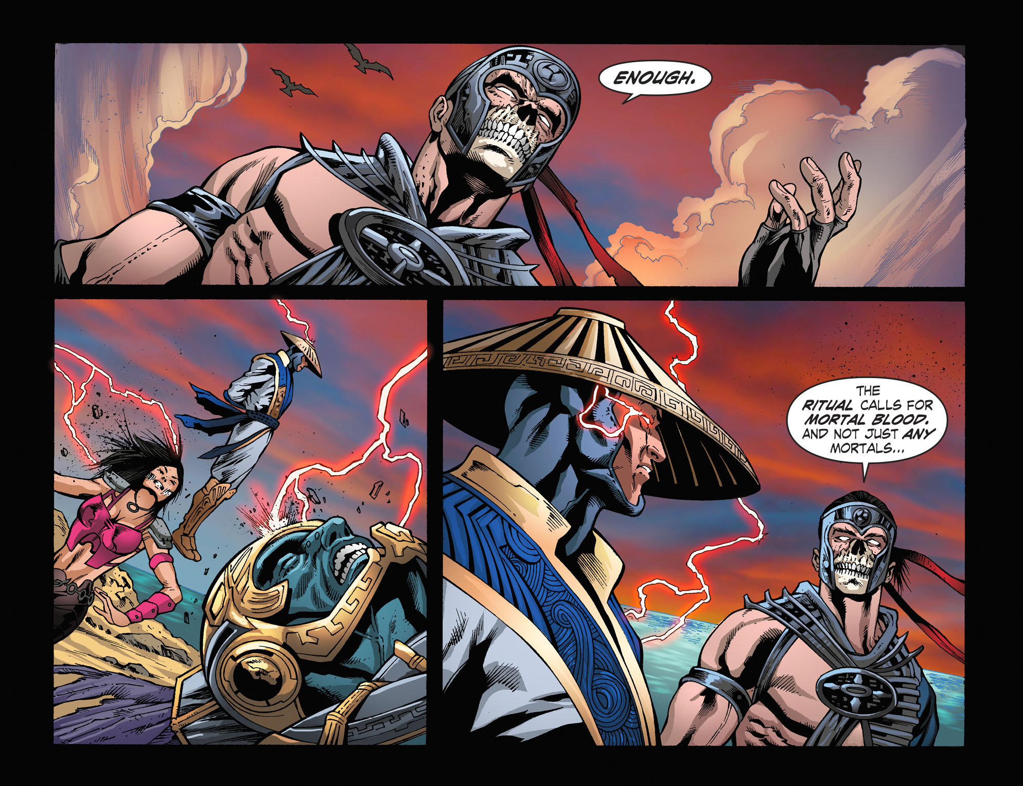 Read online Mortal Kombat X [I] comic -  Issue #28 - 5