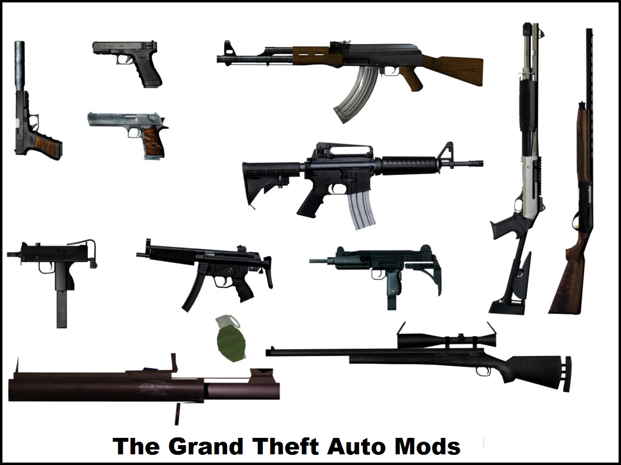 All the guns in gta 5 фото 16