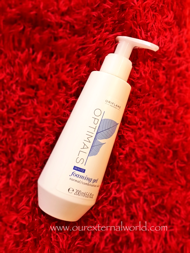 Oriflame Optimals White Foaming Gel Face Wash Review