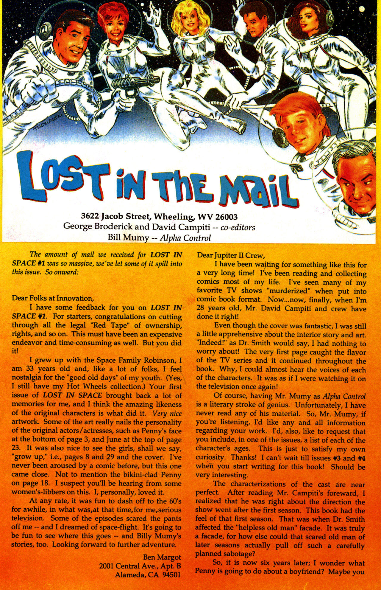 Read online Lost in Space (1991) comic -  Issue #8 - 26