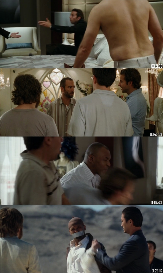 The Hangover 2009 BRRip 720p 480p Dual Audio Hindi English Full Movie Download