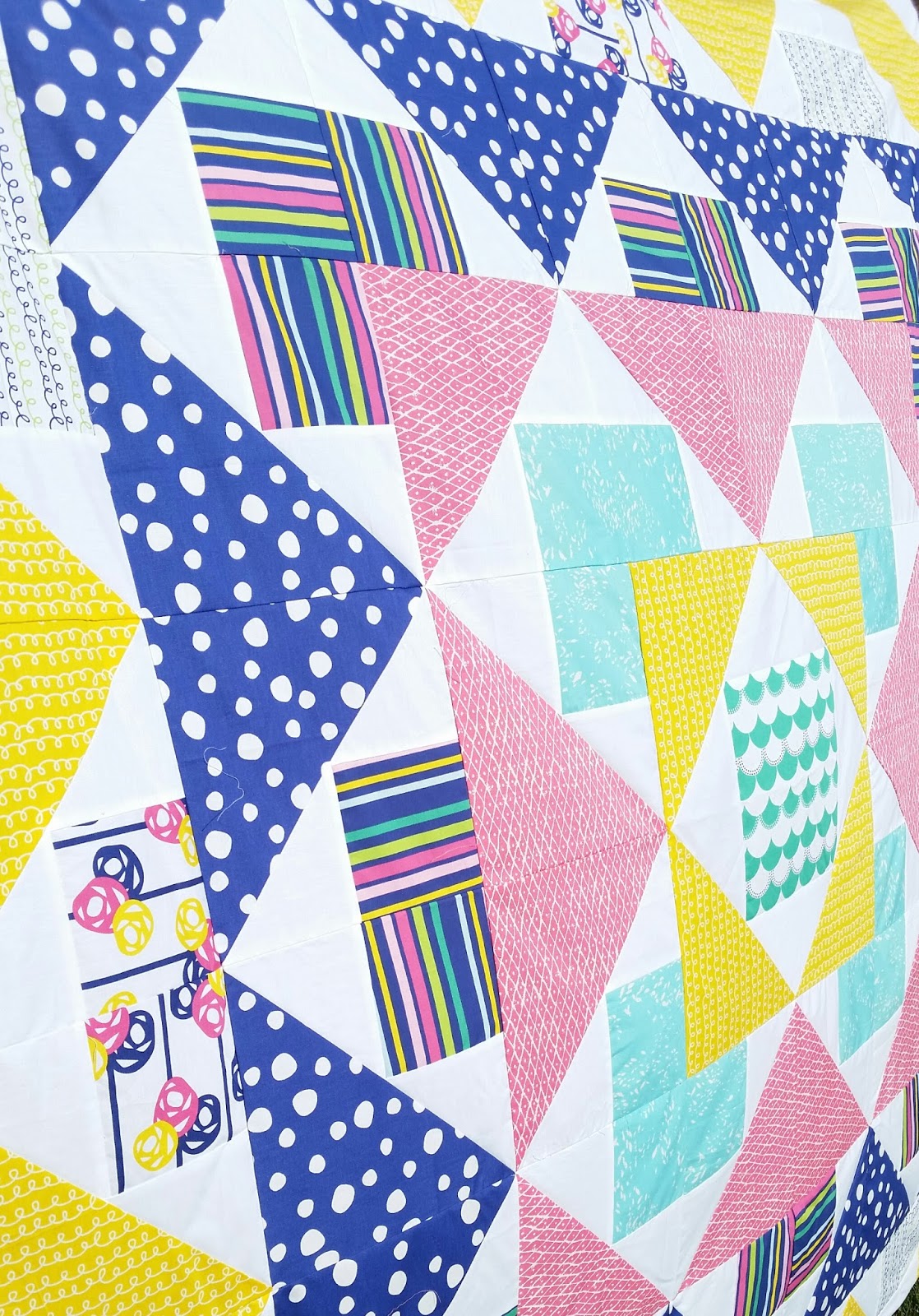 Quilt Story Palisades Quilt pattern AGF stitched