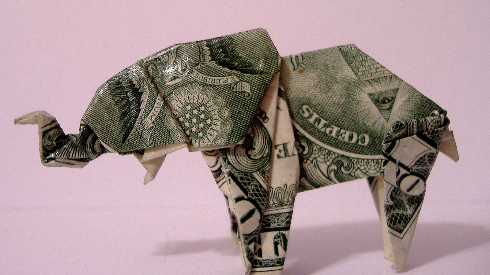 Dollar Bill Origami Elephant Instructions Origami Choices