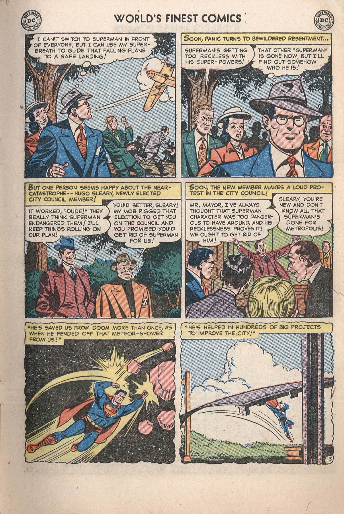 Worlds Finest Comics 55 Page 3