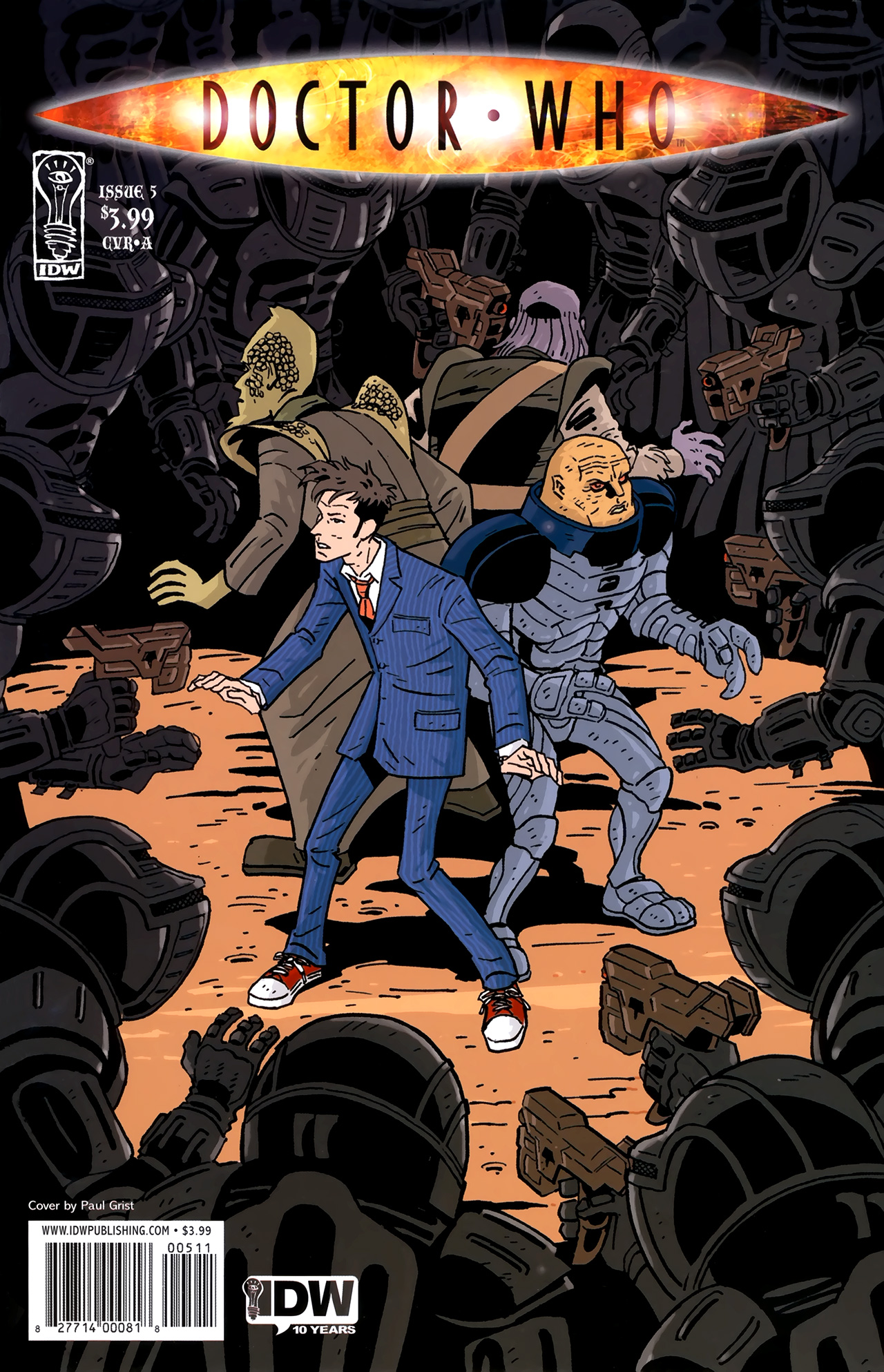 Read online Doctor Who (2009) comic -  Issue #5 - 1