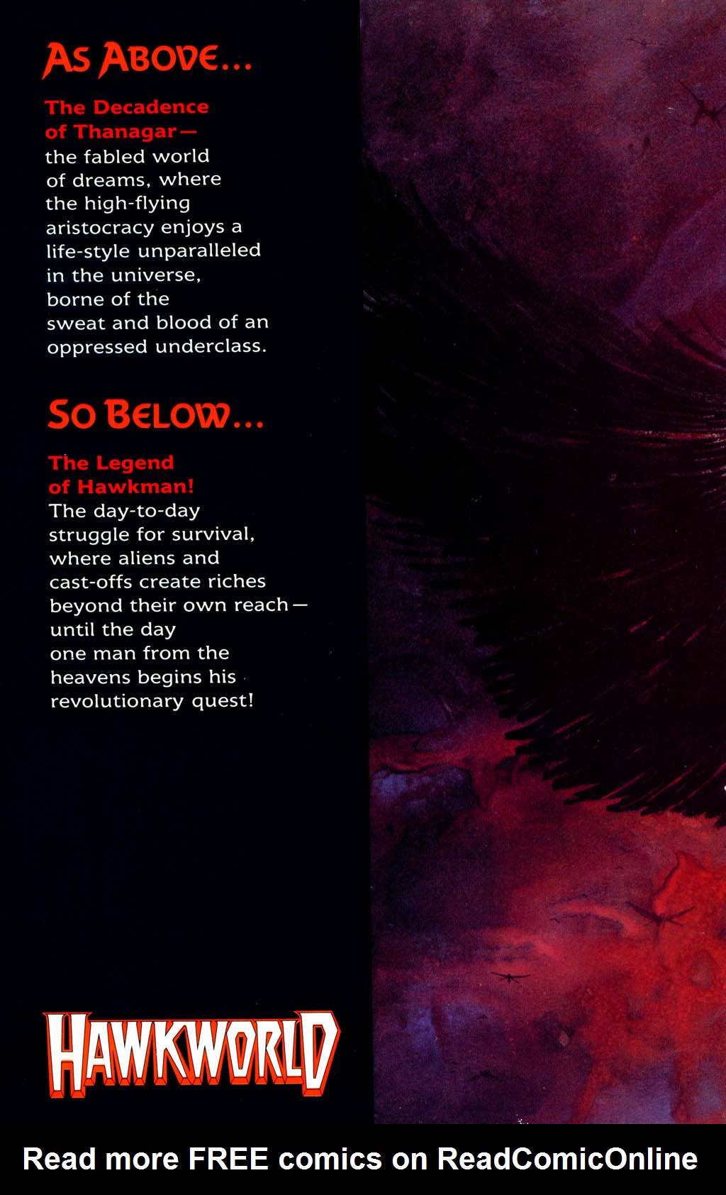 Read online Hawkworld (1989) comic -  Issue #1 - 52
