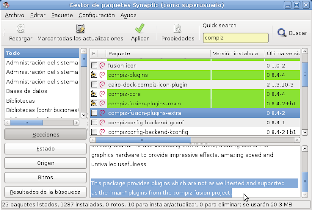 Computación para Todos: Instalar y Configurar Compiz en Linux Debian ...