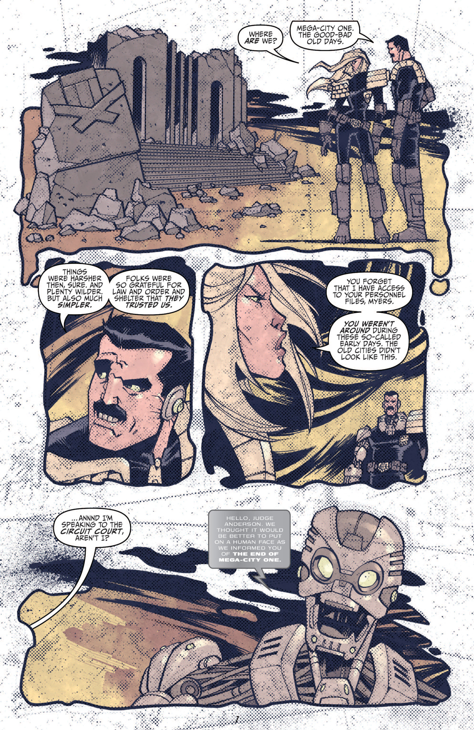 Read online Judge Dredd (2012) comic -  Issue #8 - 9