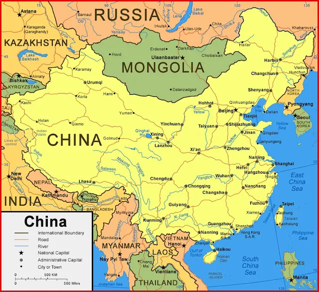 image: China Map