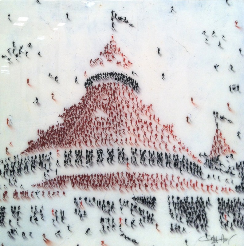 Alan Craig 1971 - Pixel people - Tutt'Art@