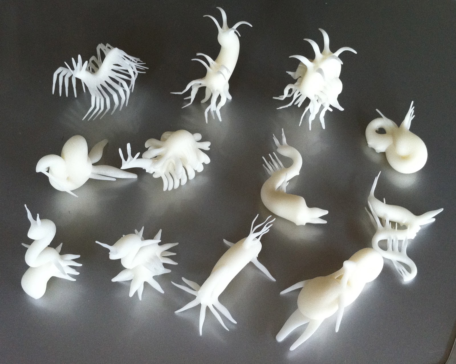 Generative Modeling Project Twelve 3d Printed Objects Selected From
