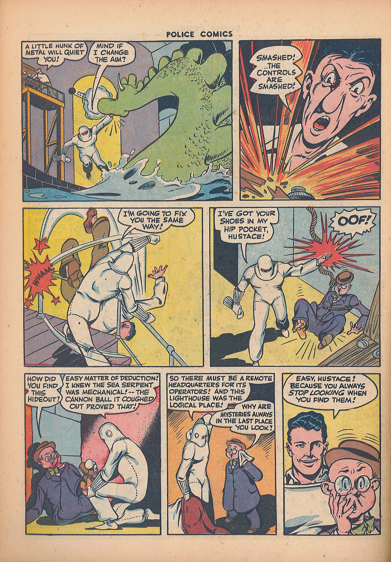 Read online Police Comics comic -  Issue #44 - 42