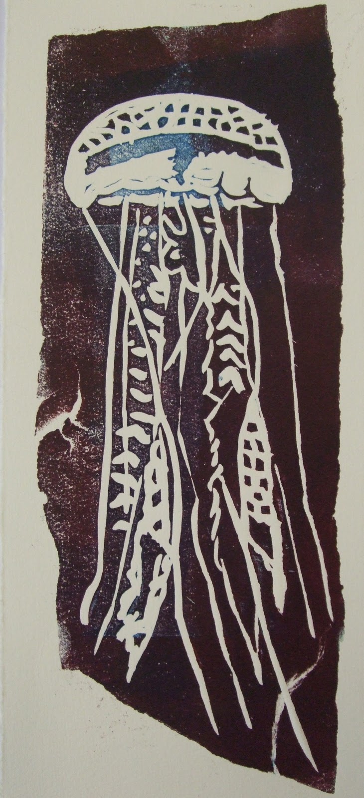 Mother Nature Lino Cuts