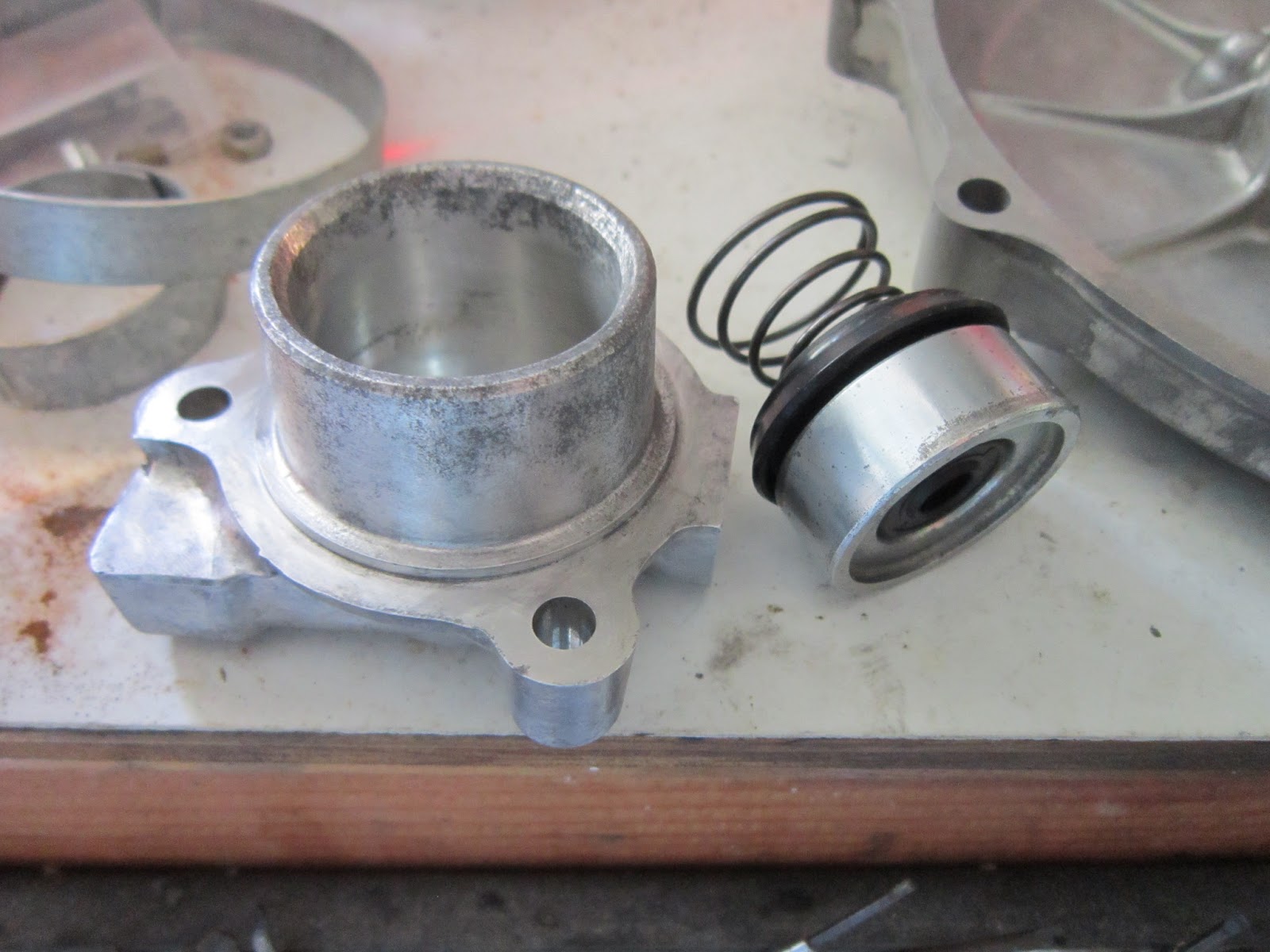 1986 Honda Goldwing Aspencade SEi GL1200 Clutch Slave Cylinder Rebuild