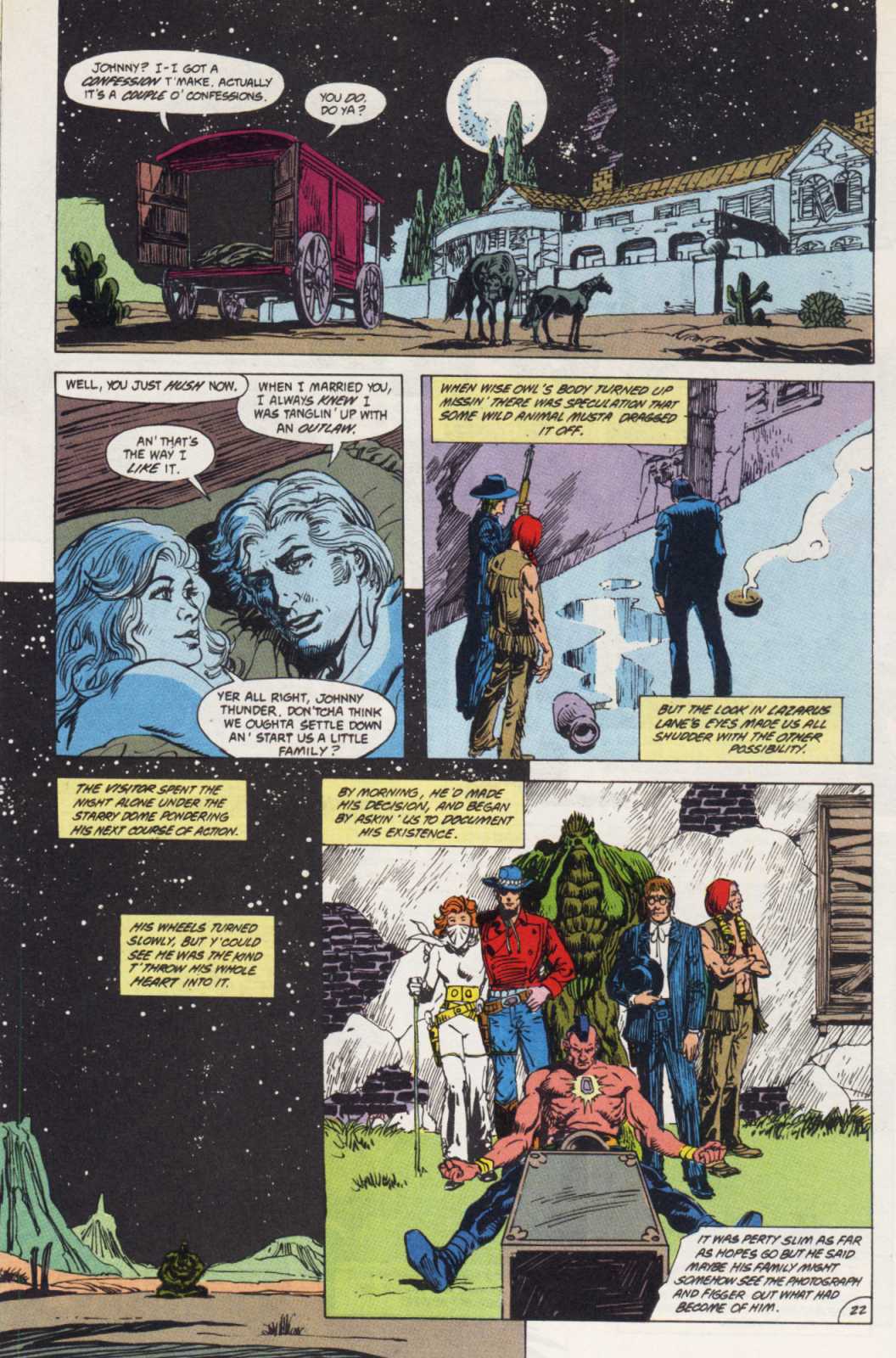 Read online Swamp Thing (1982) comic -  Issue #85 - 22