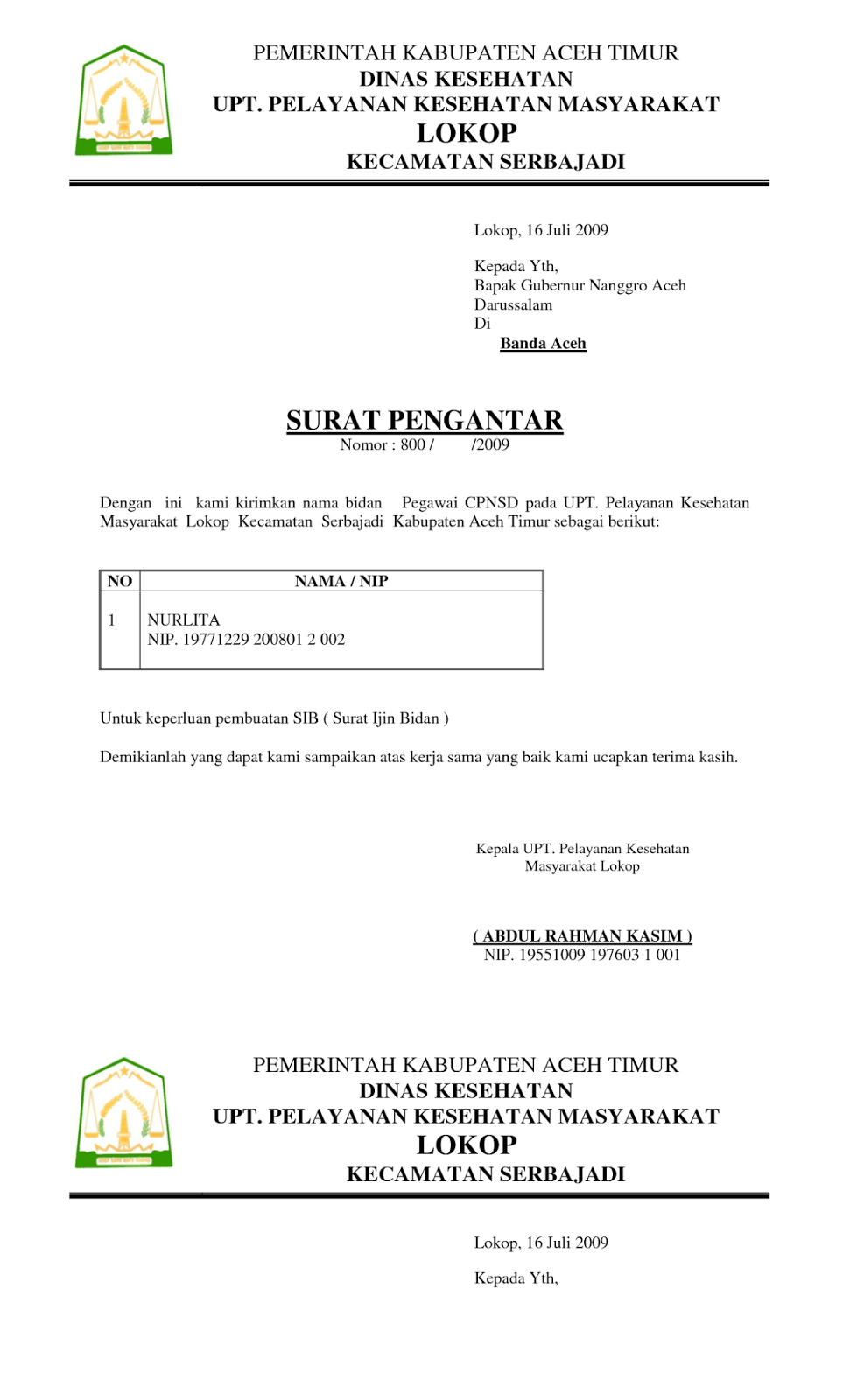 Contoh Surat Izin Sakit Formal Terbaik - Caresizsiniz.com