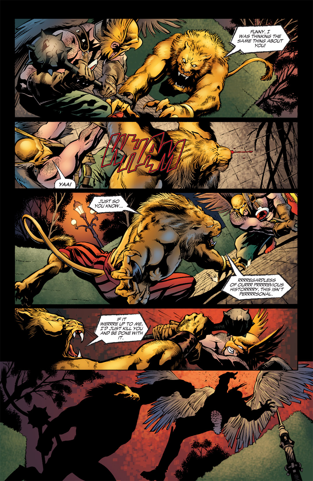 Hawkman (2002) Issue #37 #37 - English 14