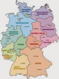 Map of German Province