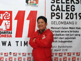 Syafrudin Budiman SIP Caleg DPRD Jawa Timur Dapil XIV (Madura) yang juga Ketua Relawan Husin Shahab Mania (HSM). (BP/dok)