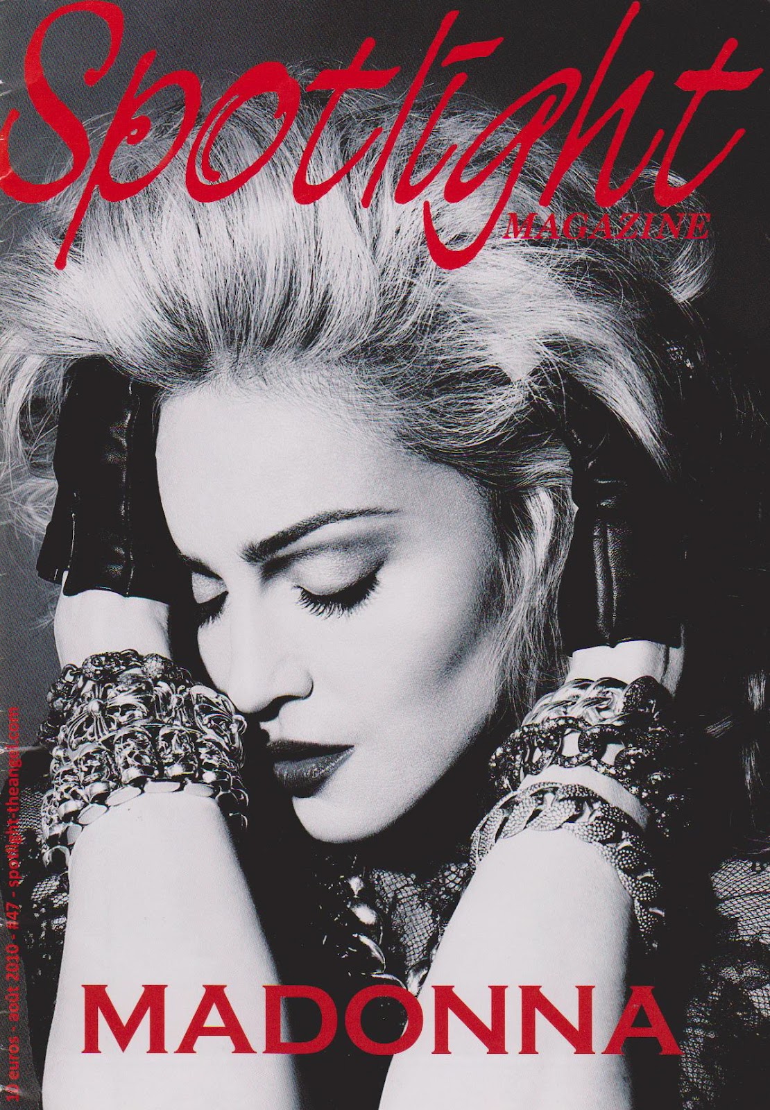 MADMUSIC1: My Madonna Collection: MAGAZINE: Spotlight #47 FRANCE 2010
