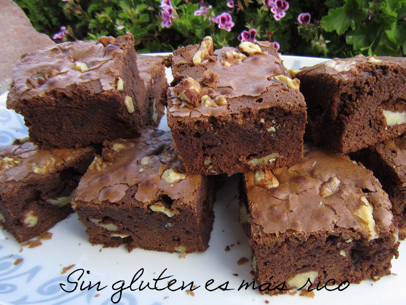 Brownie sin gluten