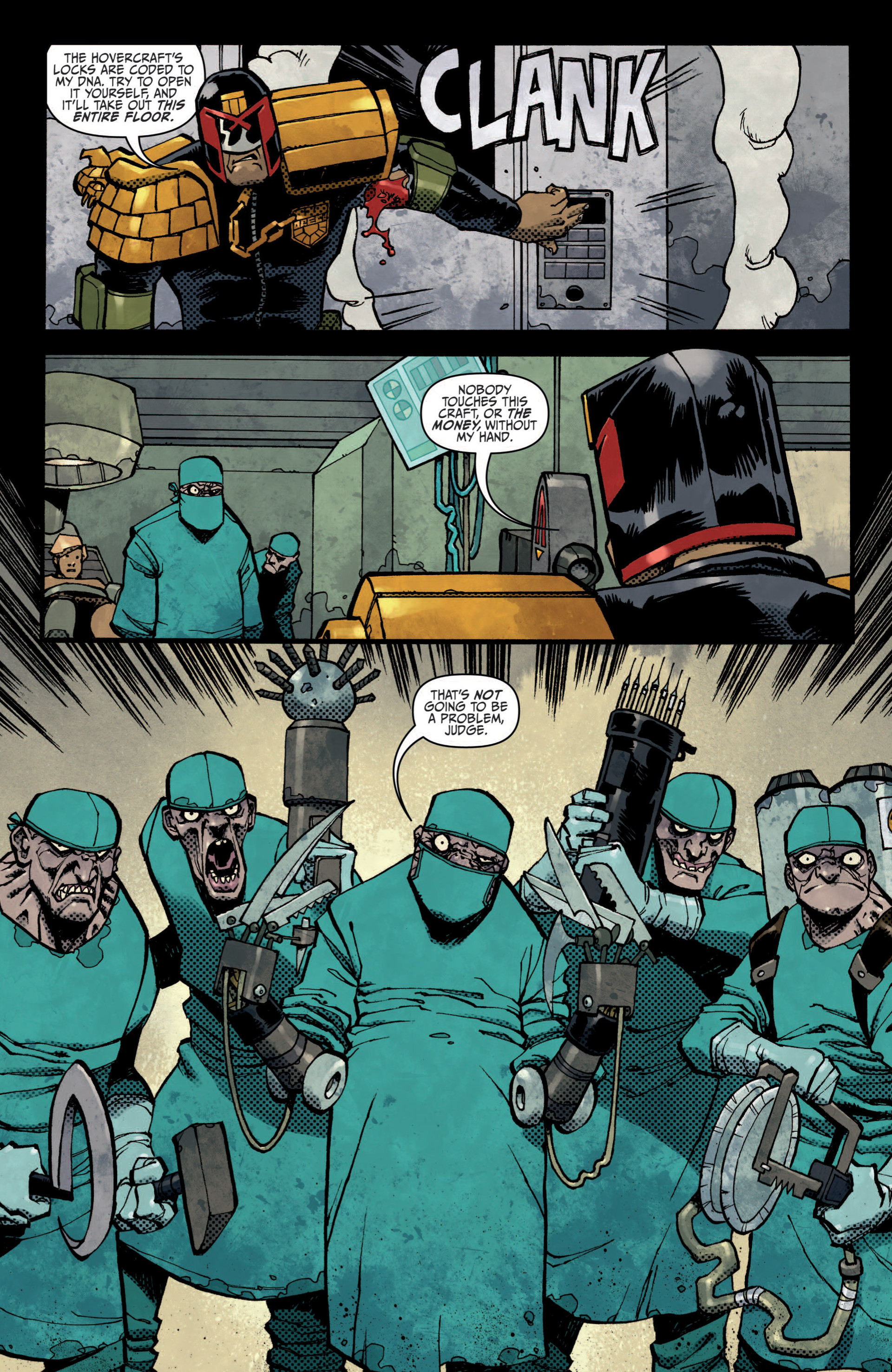 Read online Judge Dredd (2012) comic -  Issue #4 - 12