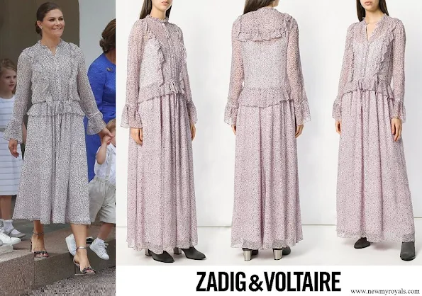 Crown Princess Victoria wore ZADIG&VOLTAIRE Roma long dress
