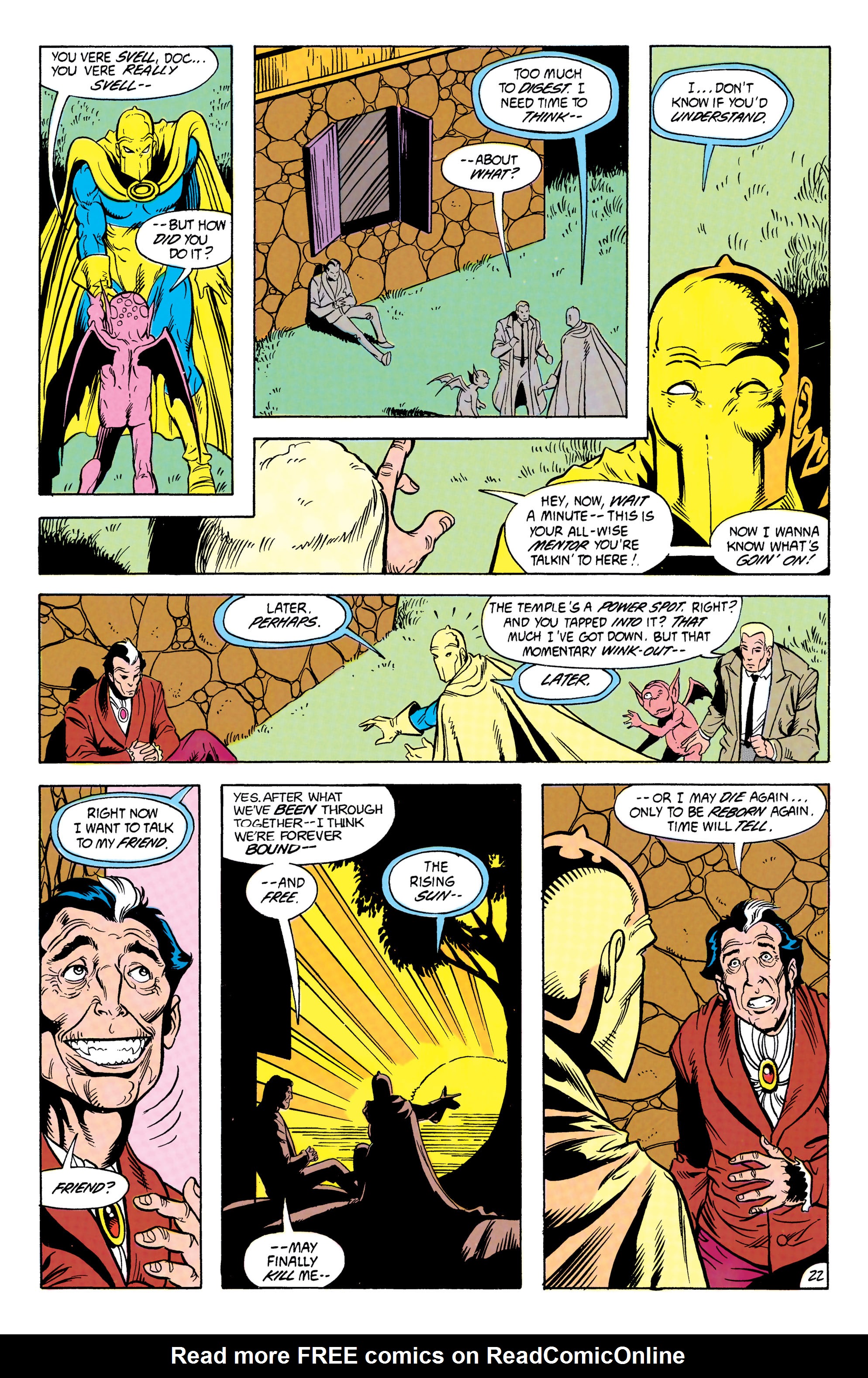 Read online Doctor Fate (1988) comic -  Issue #6 - 23