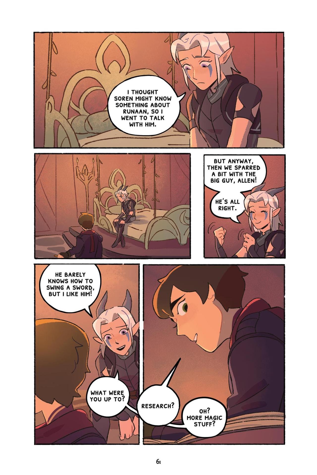 Read online Through the Moon: The Dragon Prince Graphic Novel comic -  Issue # TPB - 65