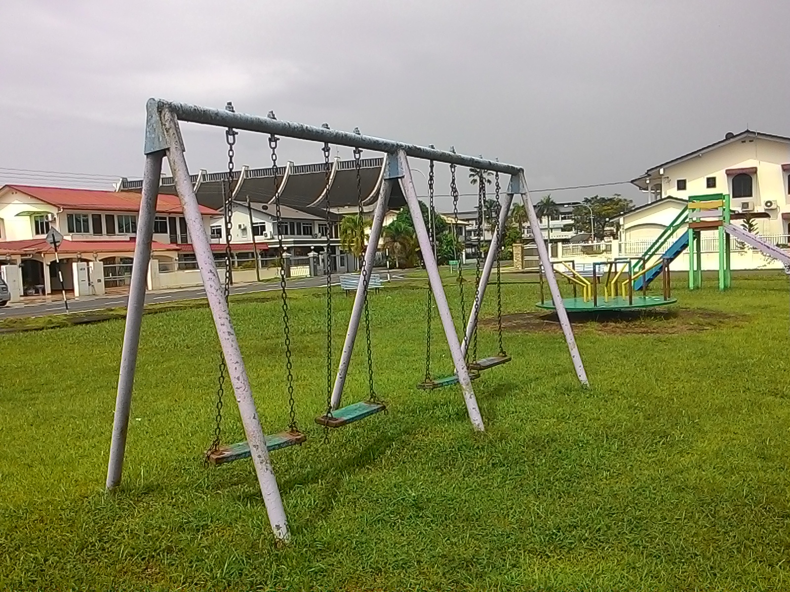 Ongzi's SecretGarden Landscape Playground Equipment Sibu 1980s