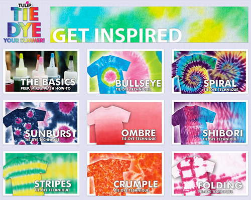 iLoveToCreate Blog: Tie Dye Your Summer + Enter to Win an iPad/Tulip ...