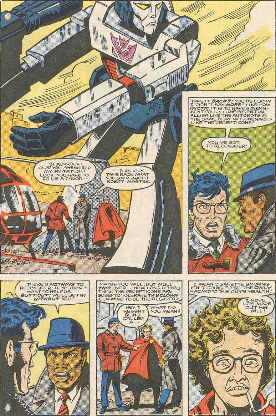 Read online The Transformers (1984) comic -  Issue #15 - 16