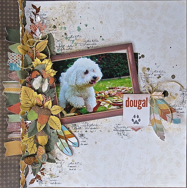 Dougal by Megan Gourlay for BoBunny using Take a Hike