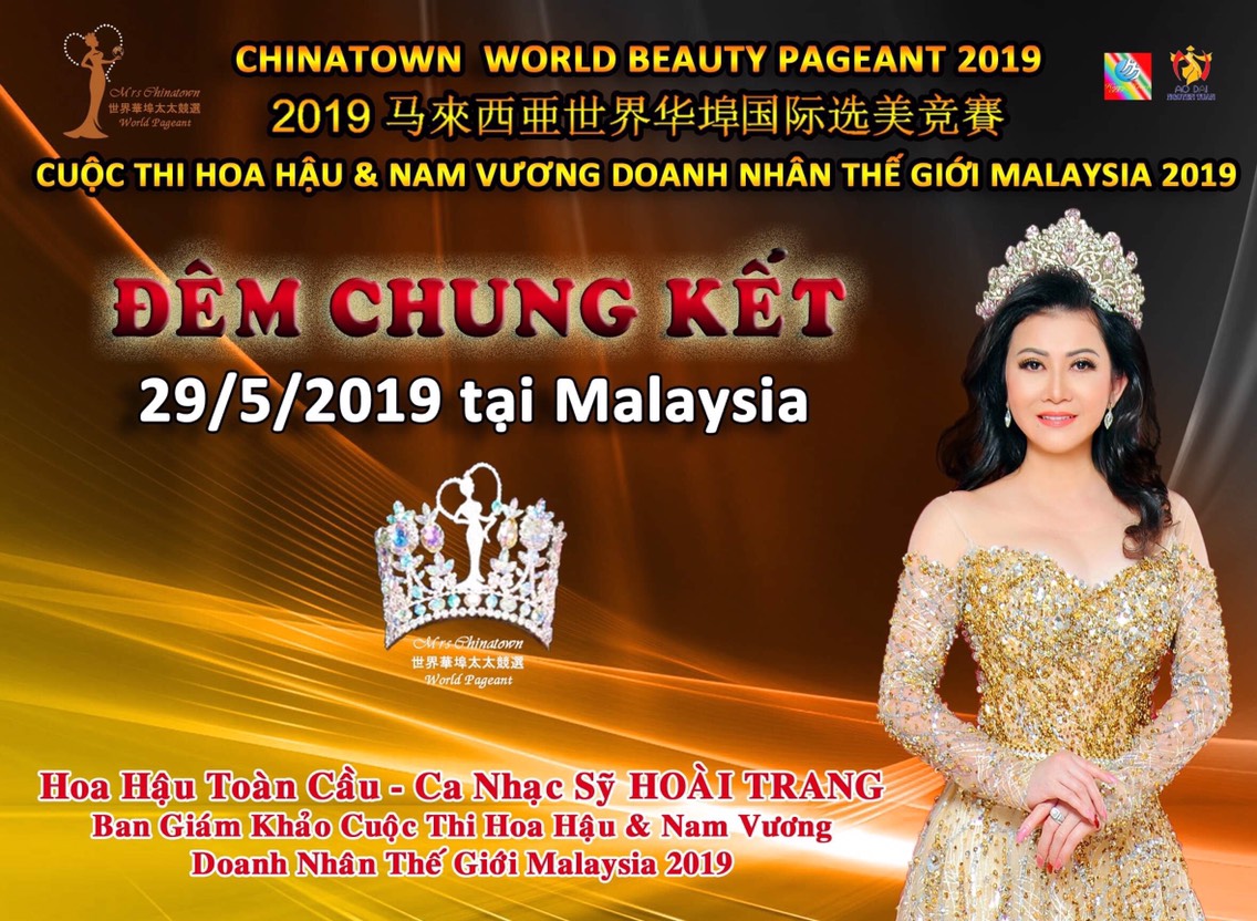 IMG 20190508 092939 Hoa hậu   Nam vương Doanh nhân Thế giới Malaysia 2019 công bố Ban giám khảo quyền lực
