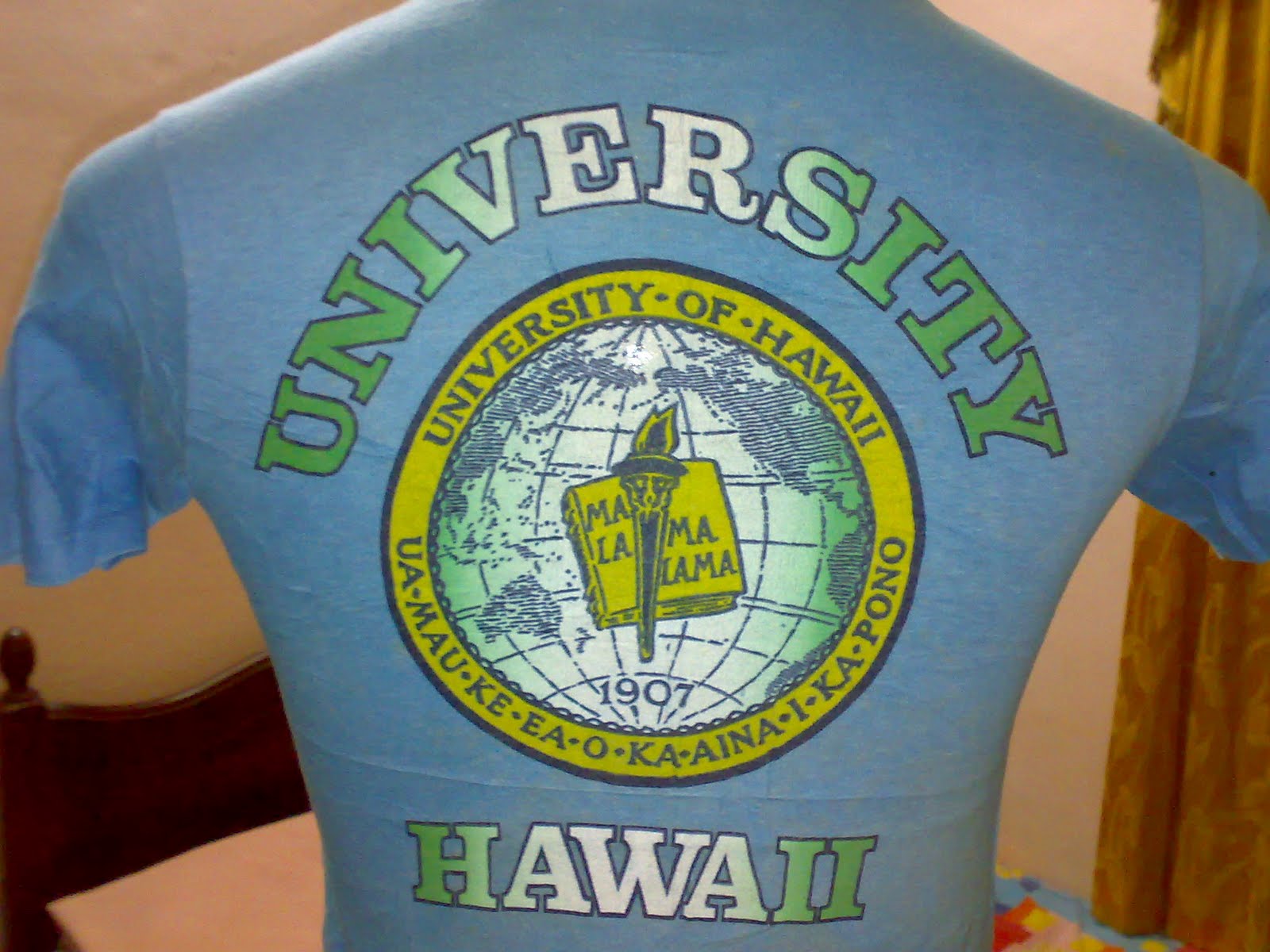 4849BUNDLE vintage UNIVERSITI OF HAWAII TAG STEDMAN USA(sold)